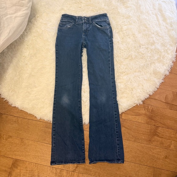 Patagonia Denim - Patagonia Women 27 Dark Wash Bootcut Jeans Low Rise Gorpcore Indie 2000s Vibe
